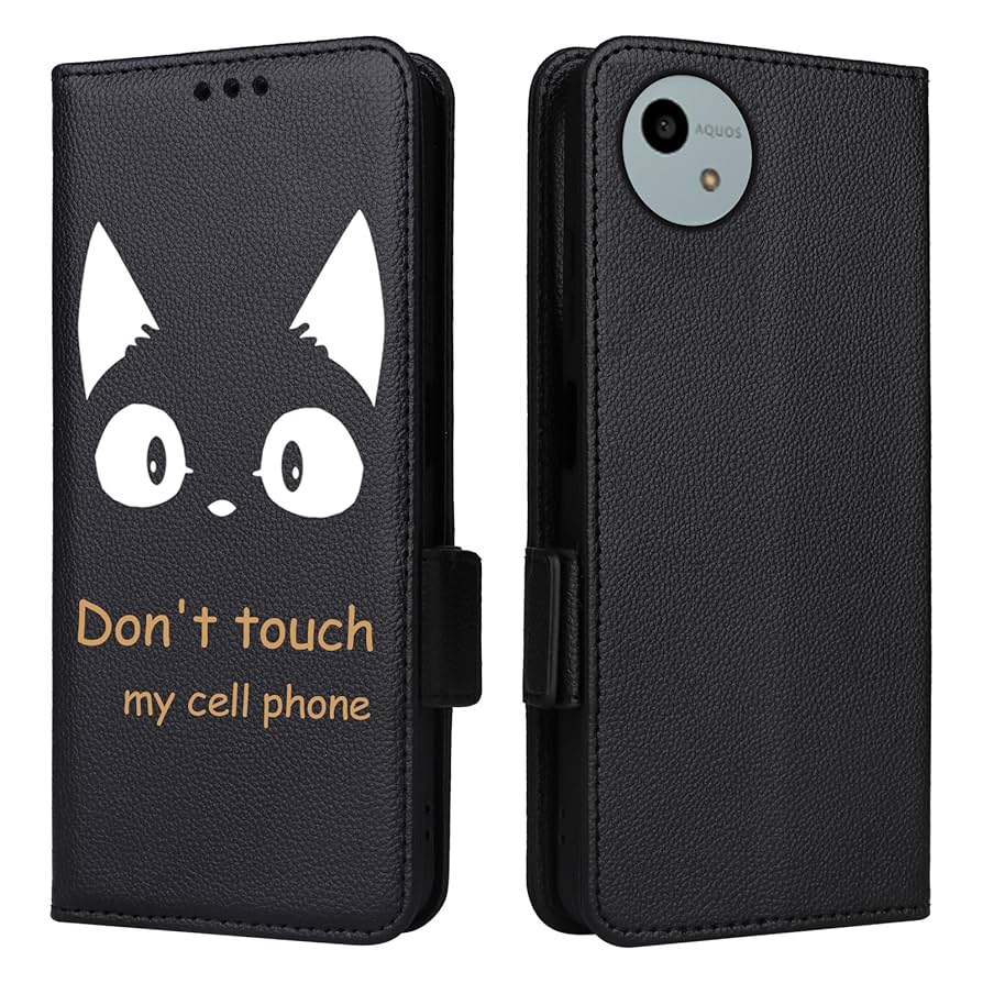 Amazon.co.jp: Ailiber AQUOS Wish4 用の ケース 手帳型 高級PU